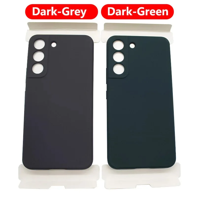 Фото Для S22 + силиконовый чехол для Samsung Galaxy S22 Plus 5G чехол классического качества Business S22 оригинальный защитный чехол для телефона №4