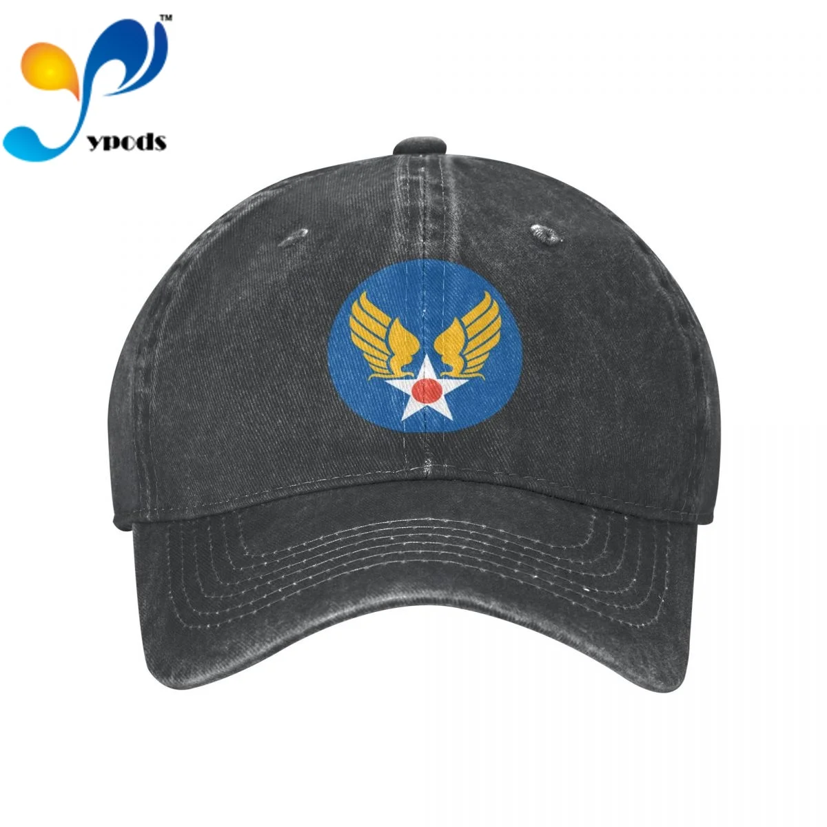 

US Army Air Corps Hap Arnold Wings Unisex Baseball Cap Men Women Snapback Hat Dad Hat Summer Sun Cap for Men and Women Hats