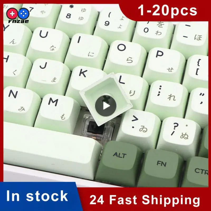 

Pbt Keycaps Keyboard Cap High -quality Universal Mechanical Keyboard Japanese English Korean Russian Small Fresh Series Matcha