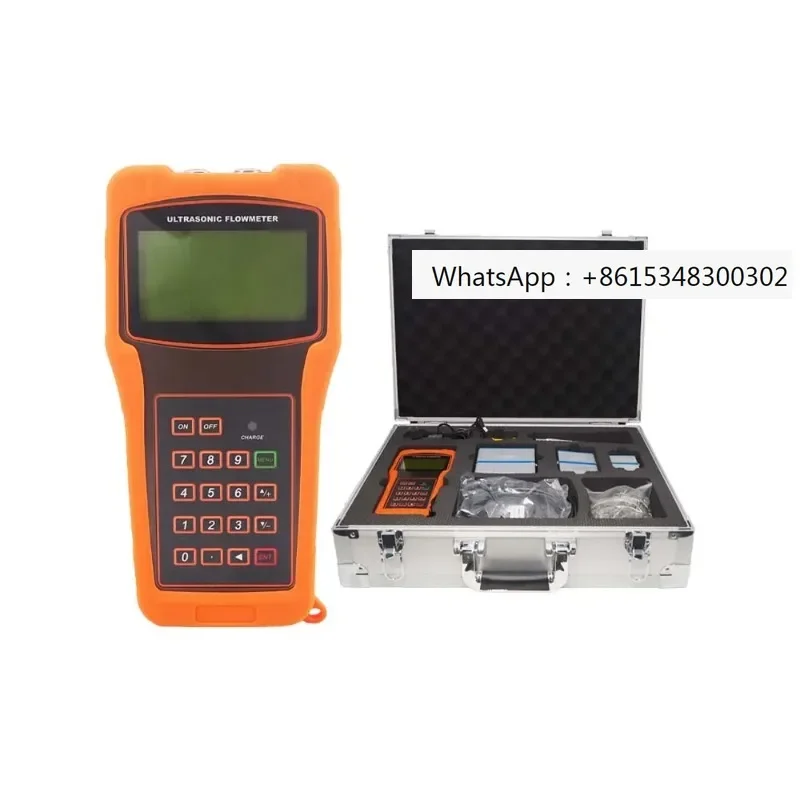 TUF-2000H Портативный ультразвуковой расходомер воды Цена ручной зажим на
