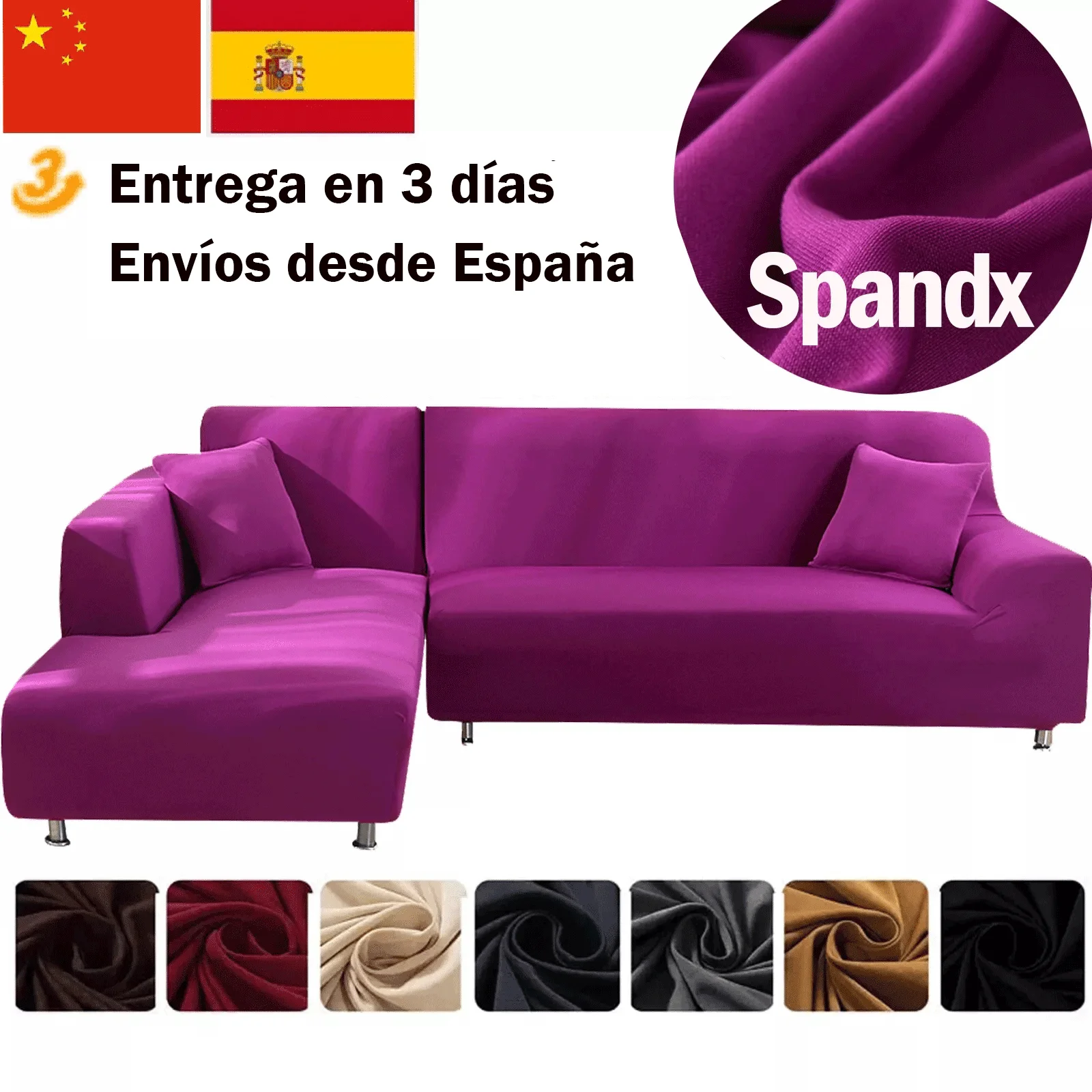 

Sofa Covers Corner Couch Slipcovers Elastica Material Sofa Skin Protector For Cover L Shape Sofa Armchair Need To Order 2 Pieces