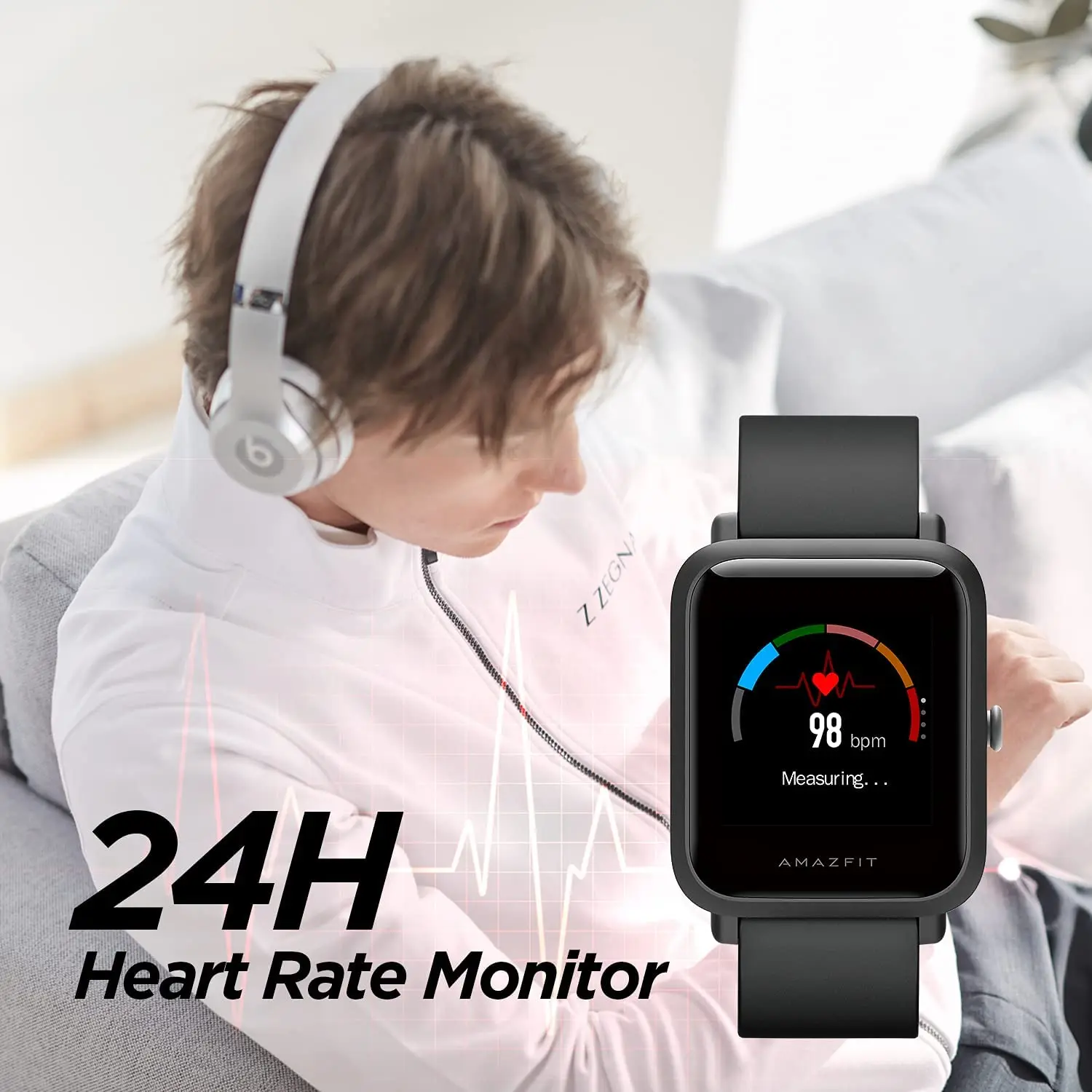 Смарт-часы Amazfit Bip S Lite фитнес-трекер для Android iPhones время автономной работы 30 дней 14