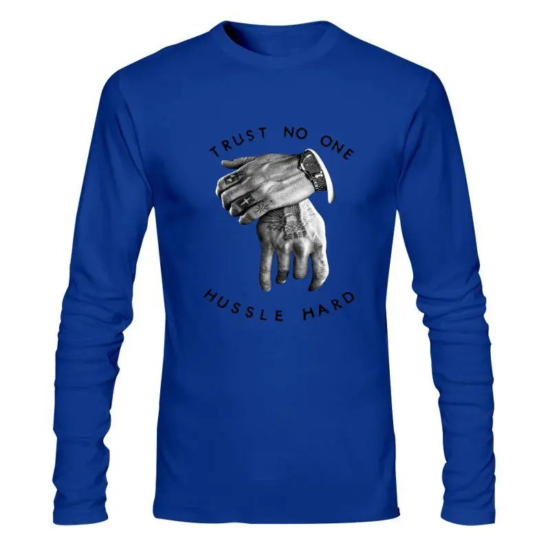 Мужская одежда новинка футболка с надписью Trust No One Пабло Эль Русская мафия Sicario