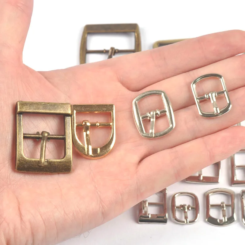 

10pcs/lot Square Metal Adjusters Gold Sliver Buckle Backpacks Strap Sliders Buckles Leather Adjustment Sewing Accessories c3219