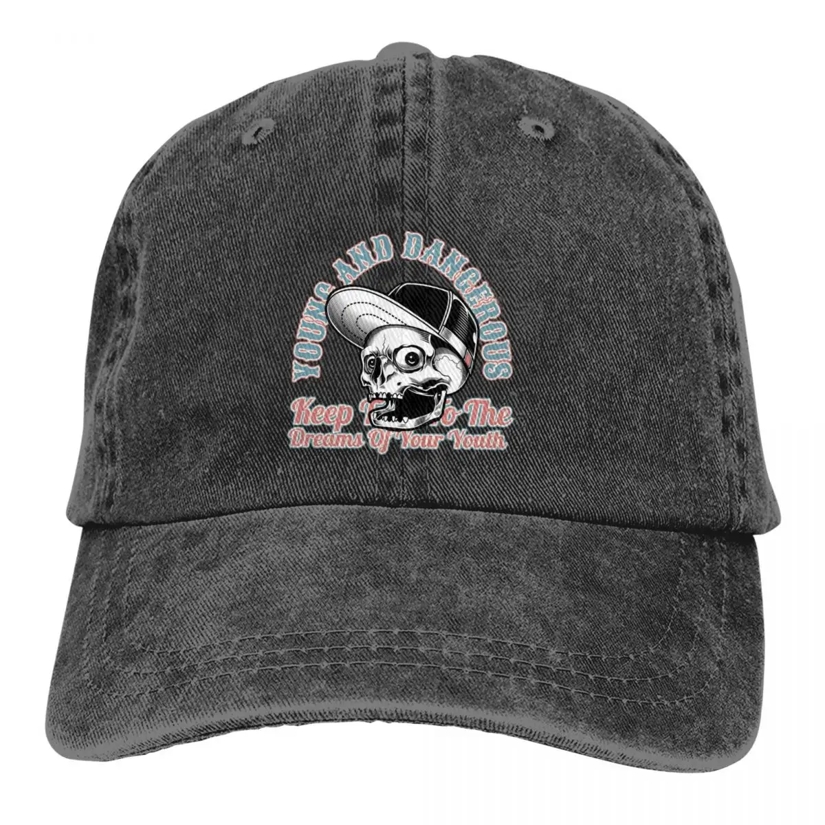 

Summer Cap Sun Visor Skull Wearing Capyoung And Dangerous Hand Hip Hop Caps Cowboy Hat Peaked Hats