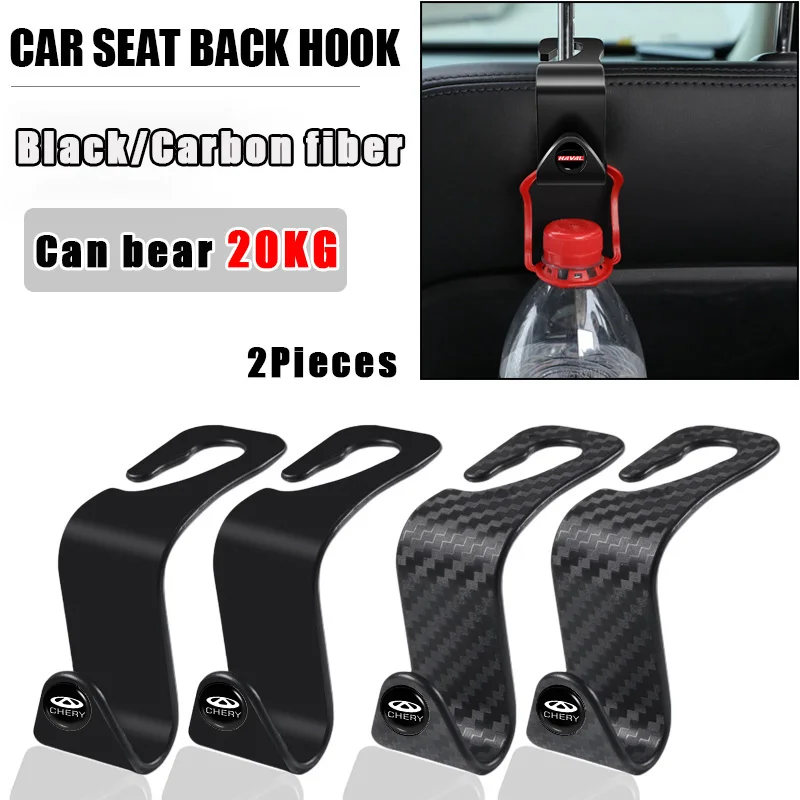 

Крючок для хранения на подголовник автомобильного сиденья для Chery Tiggo 7 2 Pro 5x5 4 3 8 T11 Arrizo 3 5 Gx EQ7 E3 Fora QQ IQ, аксессуары, 2/4 шт.