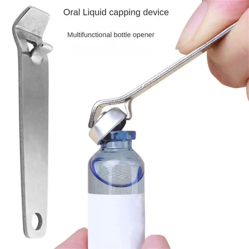 

Stainless Steel Bottle Opener Oral Liquid Bottle Opener Wine Opener Beer Bottle Can Remover Kitchen Tools Bar Accessories