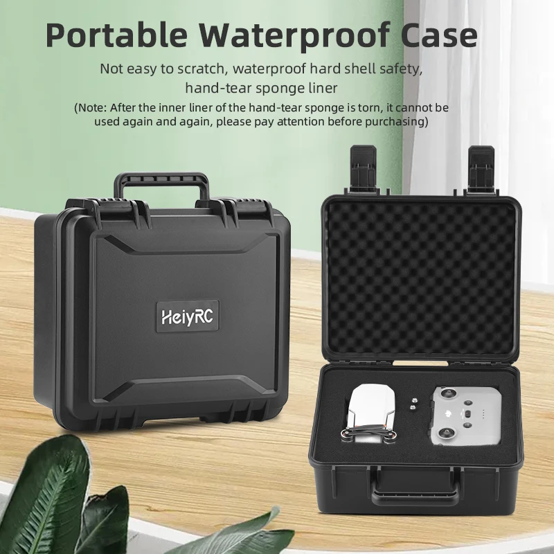 

DIY Waterproof Storage Box For DJI Mavic Mini Drone Travel Storage Carrying Case Hard Case Box Accessory Meticulous Protection