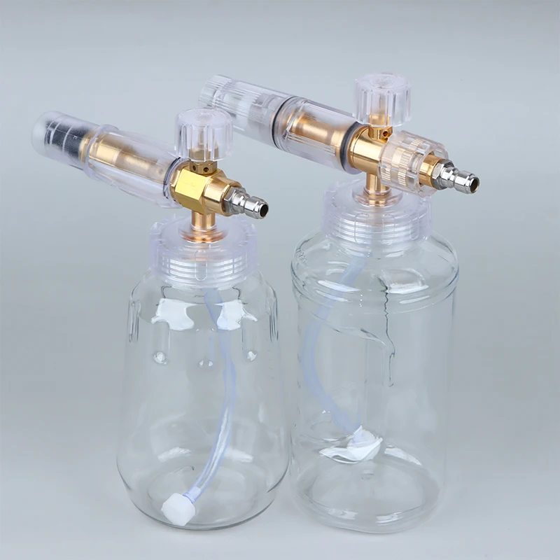 

Transparent Foamer Jet Bottle High Pressure Foam Lance Car Washer High Foaming Effect Cleaning Tool for Automobile Truck