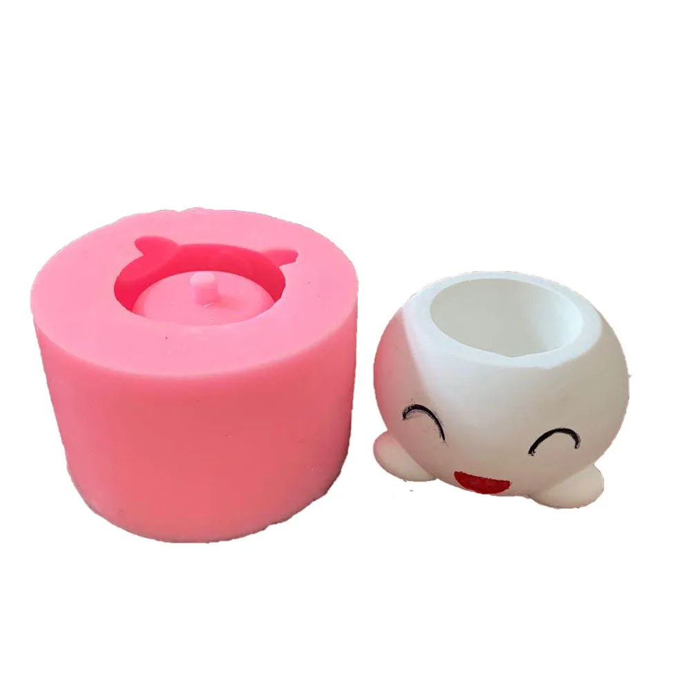 

Flower Pot Silicone Mold Concrete Planter Creative Succulent Planter Silicone Molds DIY Home Garden Creative Flower Pots Mould