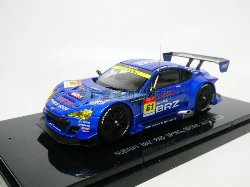 

EBBRO 1:43 BRZ SUPER GT GT300 2012 литая модель гоночного автомобиля, детские игрушки в подарок