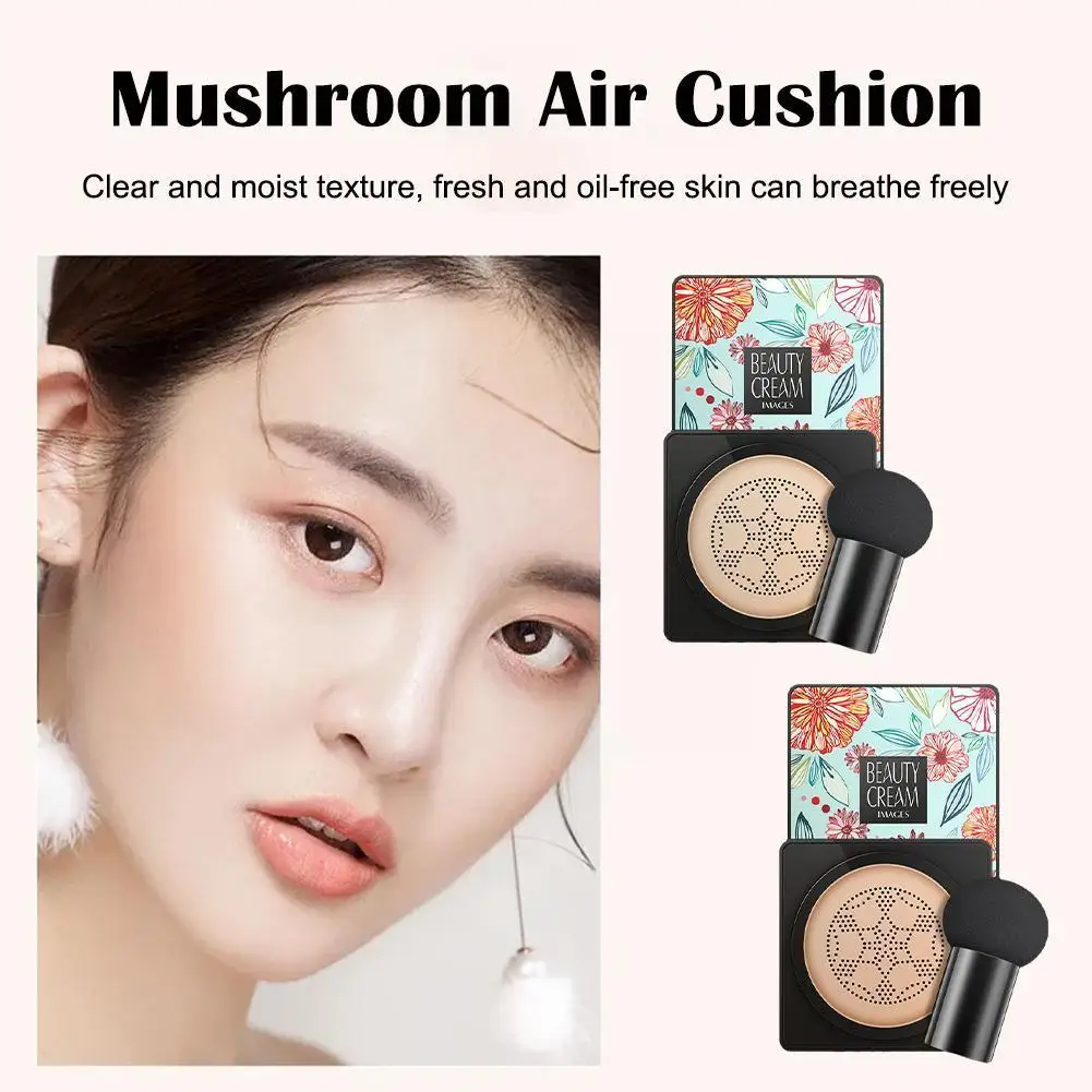 

Mushroom Air Cushion Natural Concealer Isolation Small Cream cream Beauty liquid Perfume Bb Foundation Foundation Head Mush D3U4