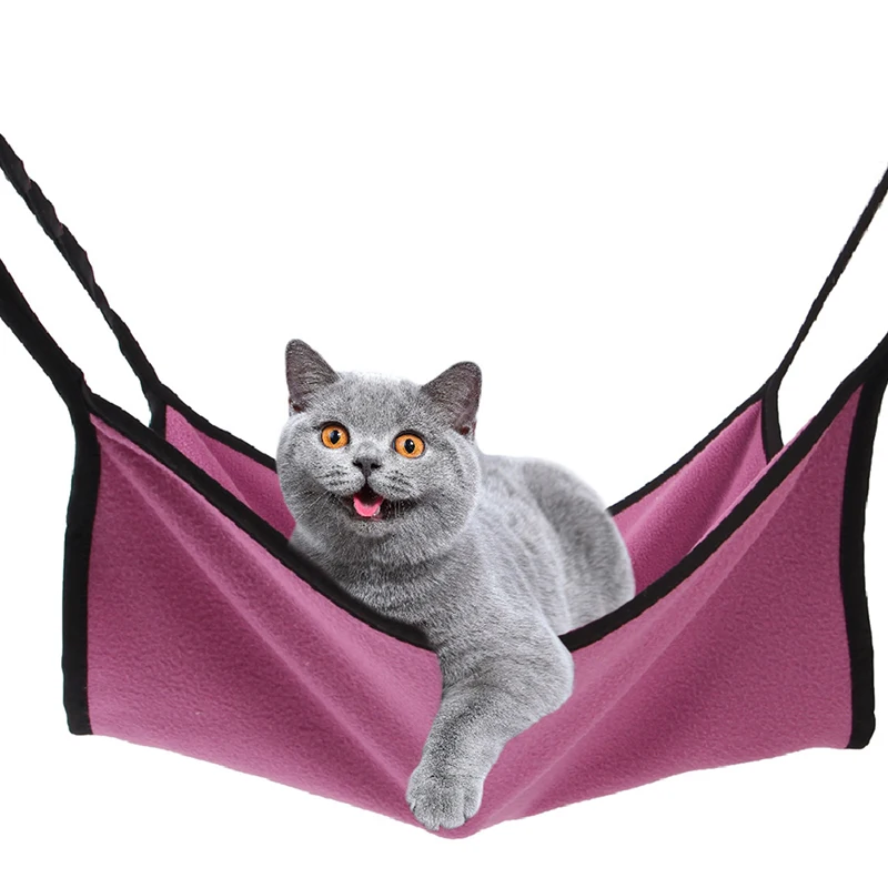

1 Pc Cat Hammock Pet Cat Keep Warm Soft Plush Aerial Bed Kitten Climbing Frame Sunny Window Seat Nest Pet Supplies