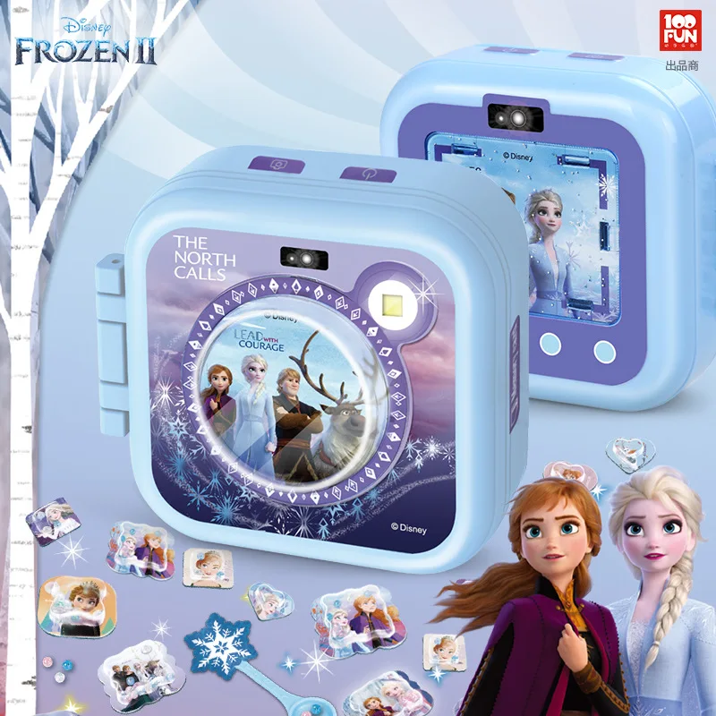 

Disney frozen 2 girls 3D sticker maker machine magic stickers set kids handmade DIY production girls gift toys With original box