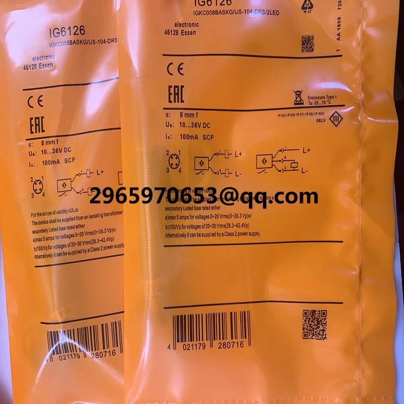 Новый датчик для бесконтактного переключателя IG6126 IG5647 IG5539 IG5667 IG5883 IG5893 IG5533 IG5564 IG0311