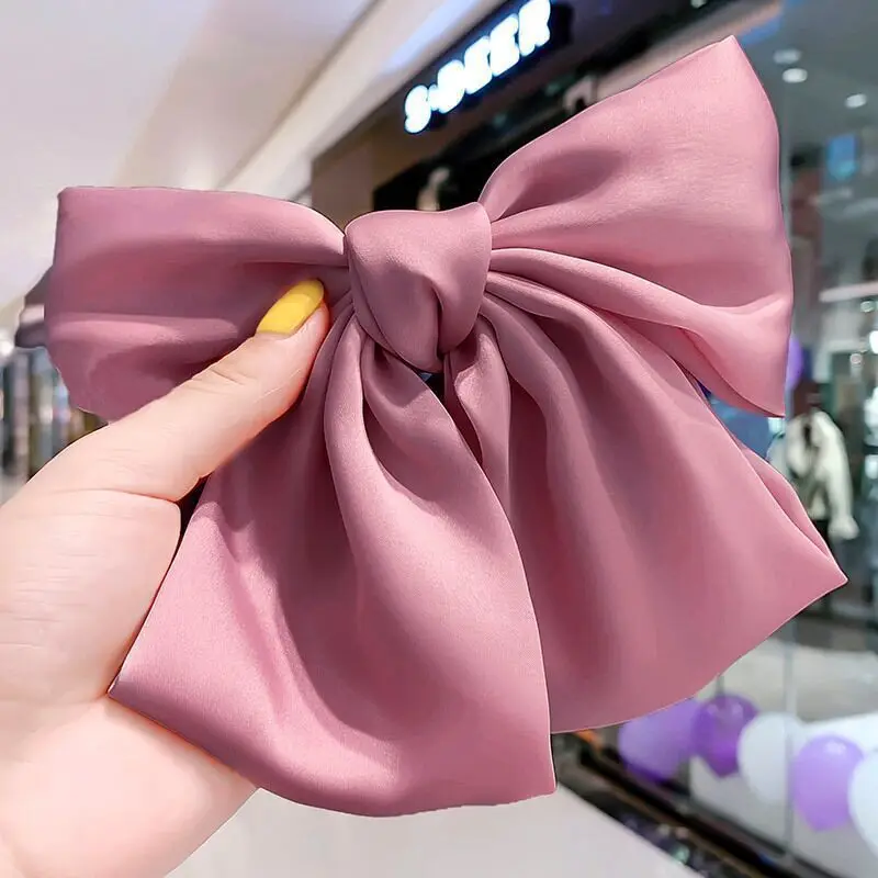 

Big ribbon hairpin women ribbon hairpin