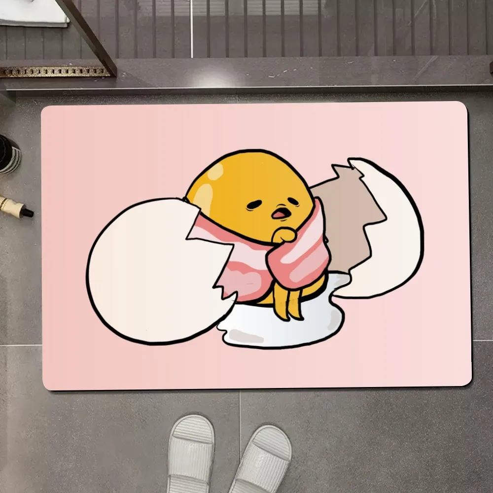 Милый коврик Gudetama противоскользящий для кухни спальни тафтинговый ковер ручной