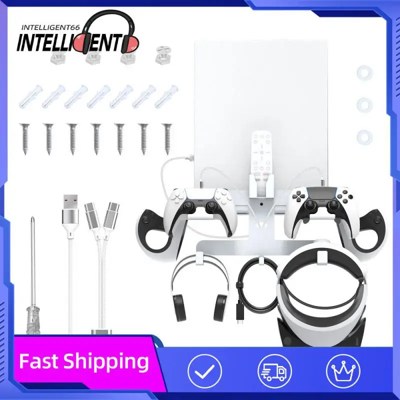 

For Gamers For Psvr 2 Headset Controller Display Stand Convenient Storage Bracket For Ps5 Multifunctional Light Portable