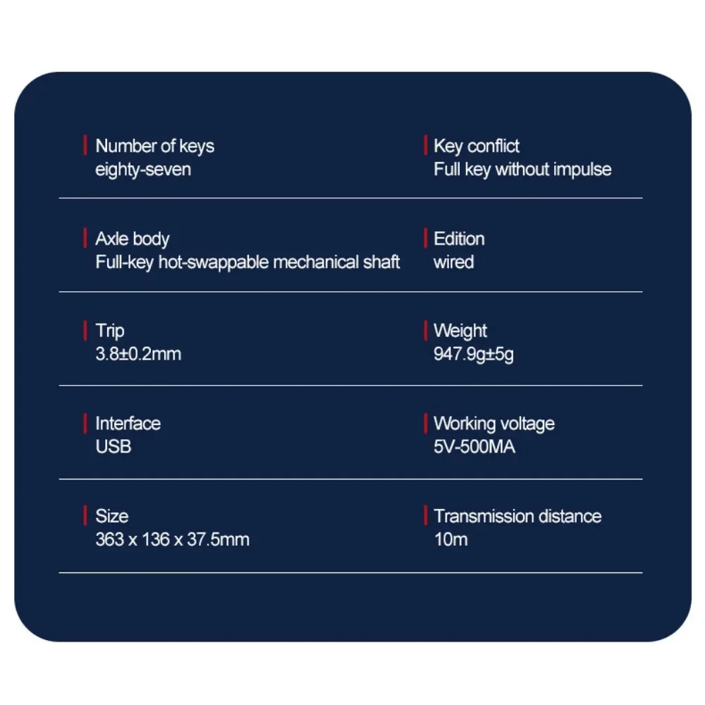 Корейская механическая клавиатура ZIYOULANG K87 горячая Распродажа 80% регулируемая