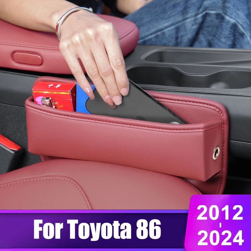 

For Toyota 86 GT86 GR86 2012 2013 2014 2015 2016 2017 2018 2019 2020 2021 2022 2023 2024 Car Seat Slit Gap Box Accessories