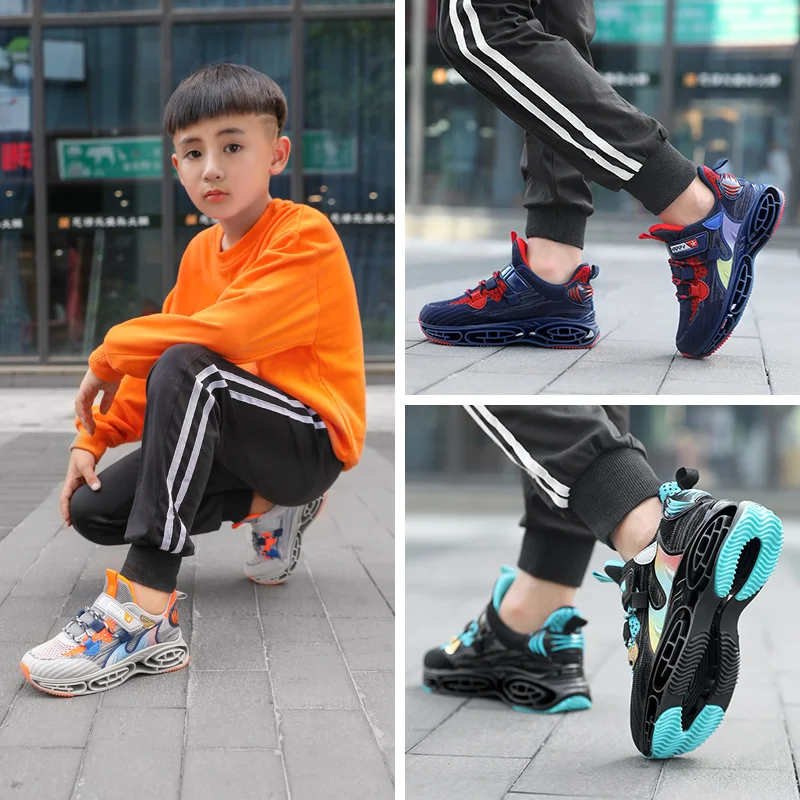 Boys Sport Shoe Children's Sneakers Boy Students Comfortable Children Shoes Light Shoes Kids Non-slip Zapatos Deportivos
