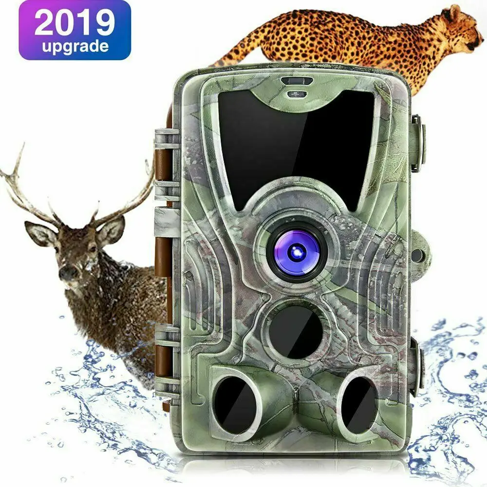 Outdoor Wildlife 20MP HD 1080P Trail Camera Night Vision Hunting Accessories   IP66 Waterproof Wildlife  Game Cam Thermal Scope