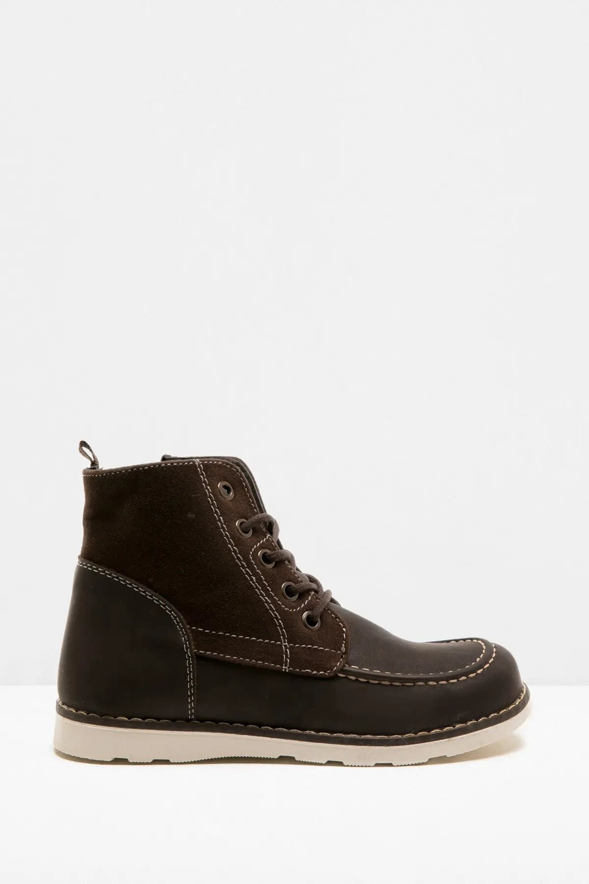

Kid'S Boots Coffee Boys Child Suede Looking Boot
