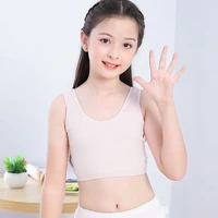 adolescent high quality underwear middle school girls sports i shaped vest 8 16 years old breathable girls training bra