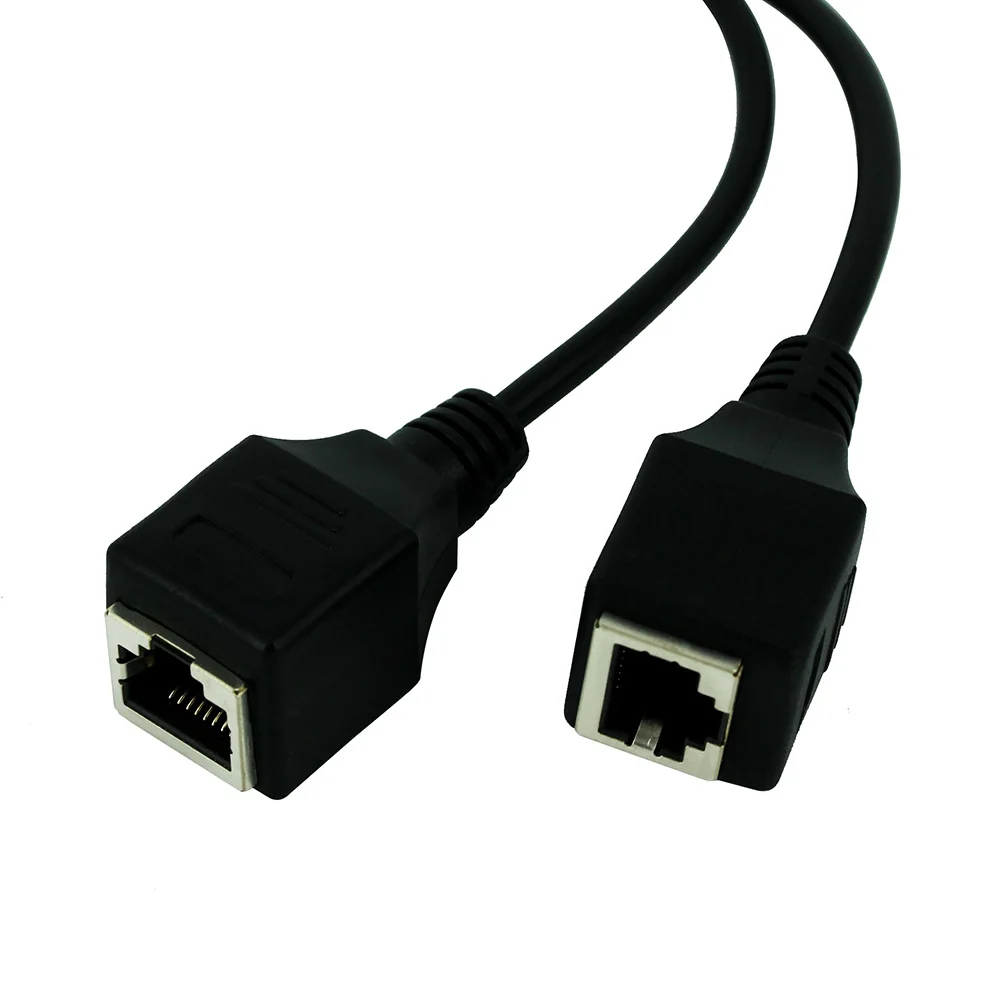 Сетевой Разветвитель RJ45 с 1 штекера на 2 гнезда сетевой разветвитель LAN Ethernet