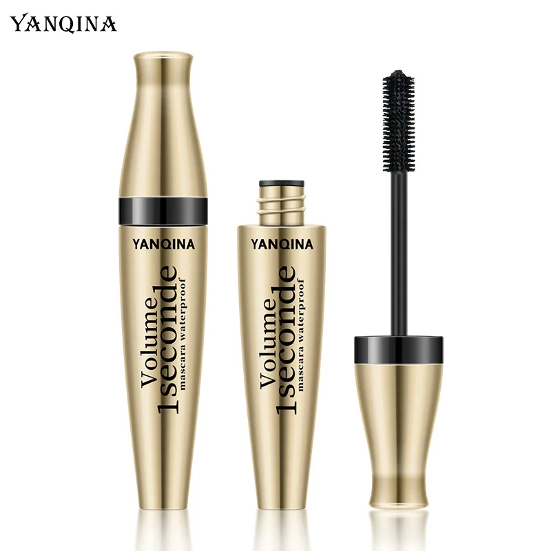 YANQINA Yanqina Gold Tube Тушь для ресниц Водостойкая тонкая и не размазывающаяся