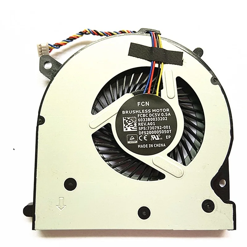 

New CPU Cooling Fan for HP Elitebook 840 G1 G2 850 G1 G2 740 745 G2 750 755 740 745 750 755 G2 730792-001 6033B0033202
