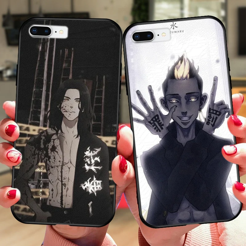

Popular Anime Tokyo phone case for Huawei Honor 50 40 20 30 10 Lite Pro 7 8X 8C 8A 9 9X 9 lite Black silicone case