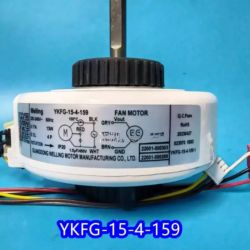 Фото Новый двигатель постоянного тока для кондиционеров TCL, модель YKFG-15-4-159, 13 Вт, 60 Гц. №2