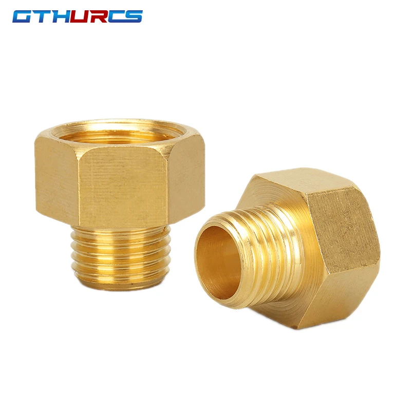 

Male to Female Thread Brass Pipe Connectors Brass Coupler Adapters Threadeds Fittings 1/8" 1/4" 3/8" 1/2"