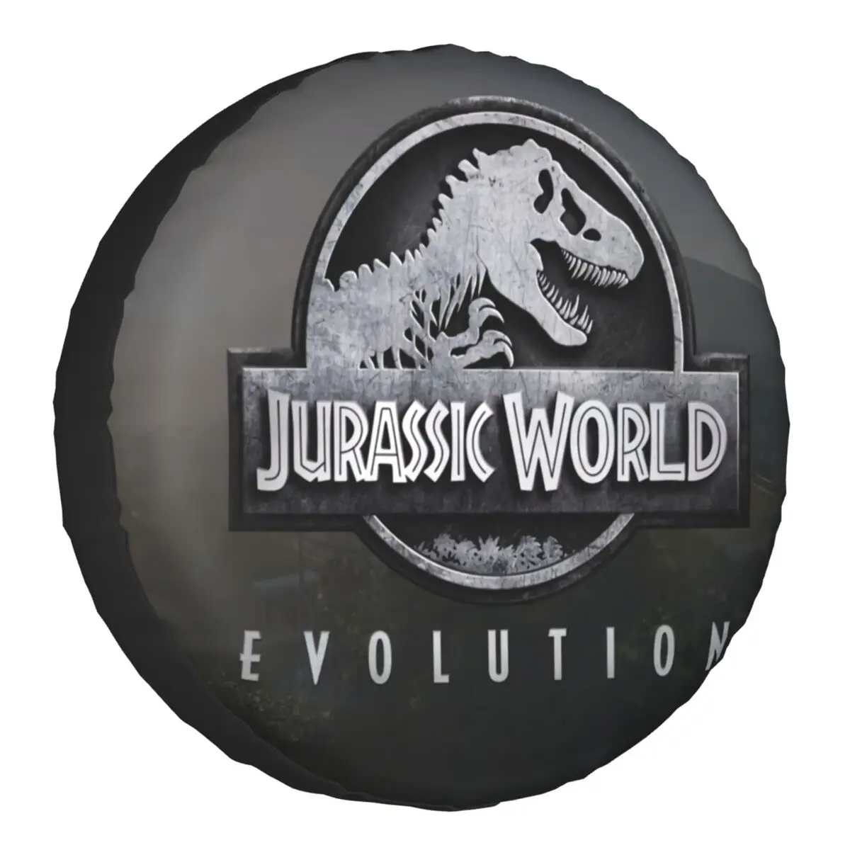 

Jurassic World Evolution Spare Wheel Cover for Jeep Mitsubish 4x4 Trailer Custom Video Game Tire Protector Inch