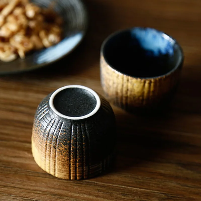 

Japanese Style Sake Warm Chinese Wine Set Ceramic Wine Cup Bars Teacup Tea Bowl Sakes Sets China Porcelain Drinkware