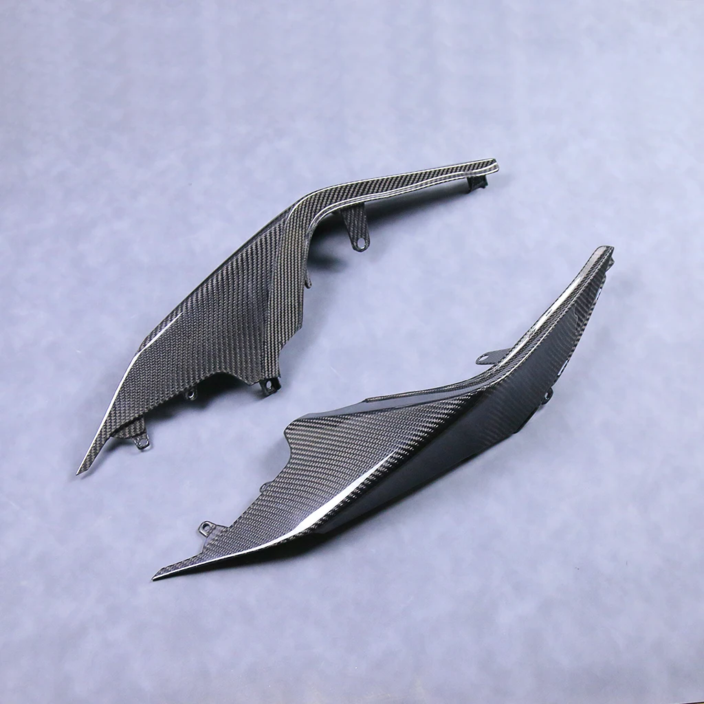 100% 3K полностью сухое углеродное волокно Корпус мотоцикла задние боковые