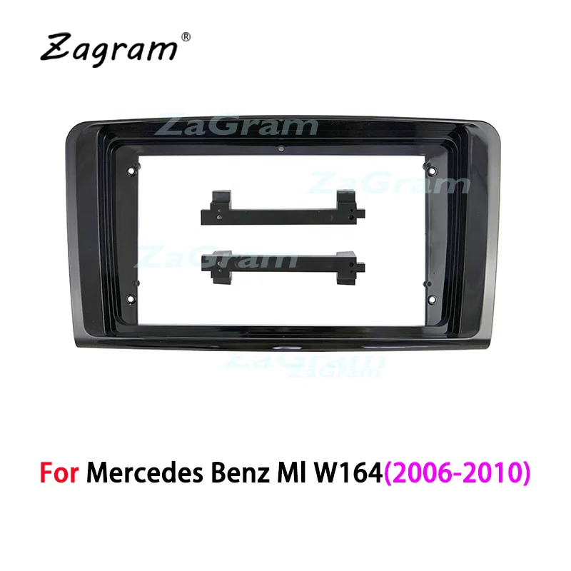 9-дюймовый 2 Din Автомобильный Кабель Fascia Для Mercedes Benz Ml W164 2006-2010 панель Cd Dvd плеер