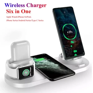 3 In 1 Fast Charging Station For Apple Watch IWatch AirPods Pro IPhone 12 11 Pro XS XR Wireless Charger Dock Station for Samsung