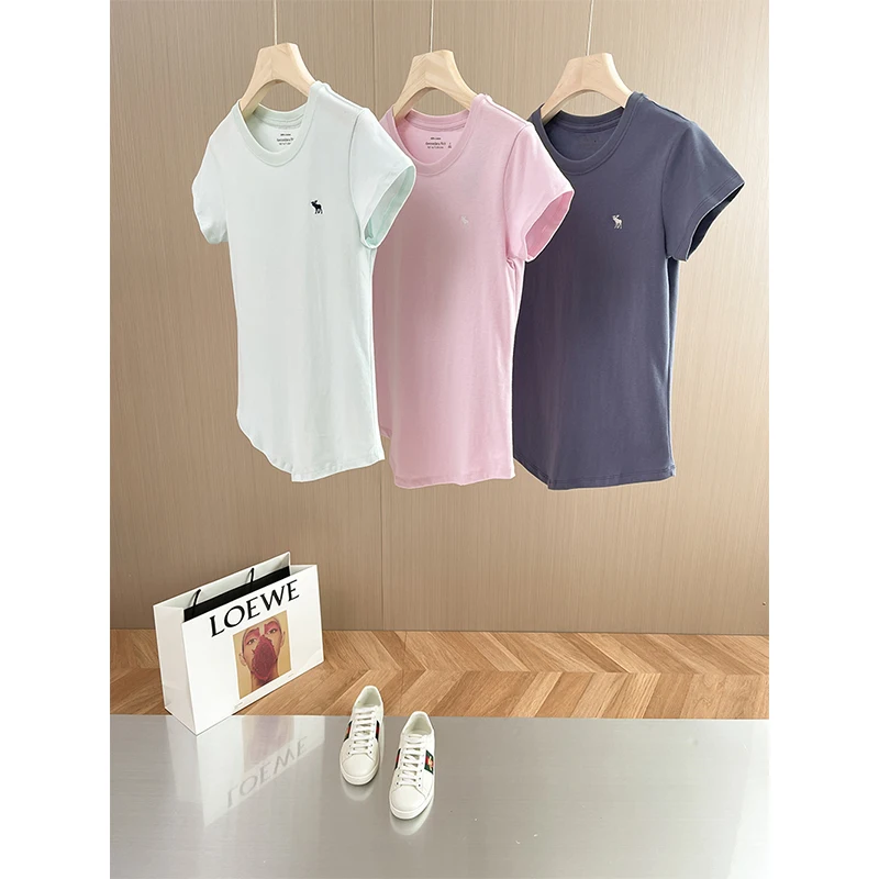 Gucitoc Welfare Feedback Заказы по поставке клиентов Новая летняя однотонная футболка