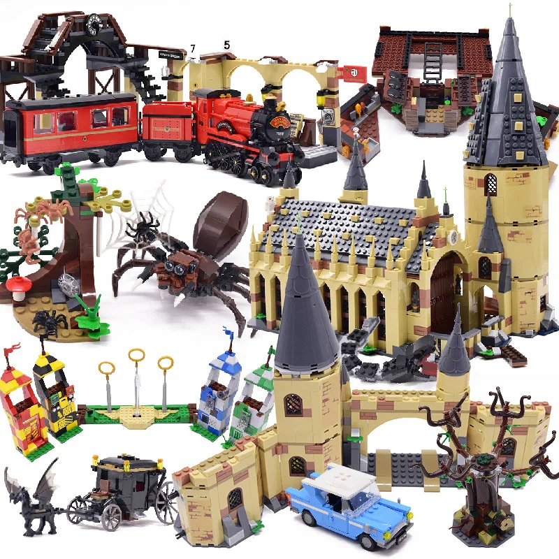 

Harris Forbidden Forest Umbridge's Encounter Tower Building Blocks Compatible With intelligence Education Toys For Kids Gifts
