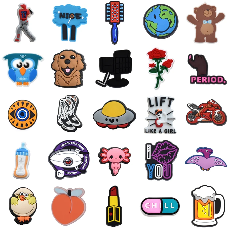 

Set Jeans Para Pins Packs Boy Shoes Accessories Kids Wholesale Bulk Men Decorations for Crocs Girl Shoe Charms Women Charm Gifts