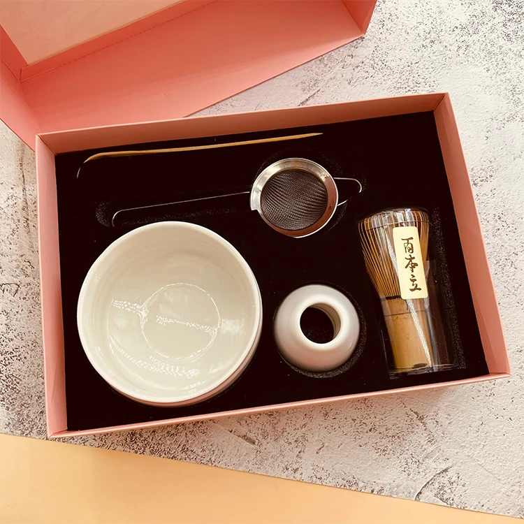 

Оптовая продажа, Бамбуковая маття, семейная чаша, набор бамбукового маття с упаковкой OEM