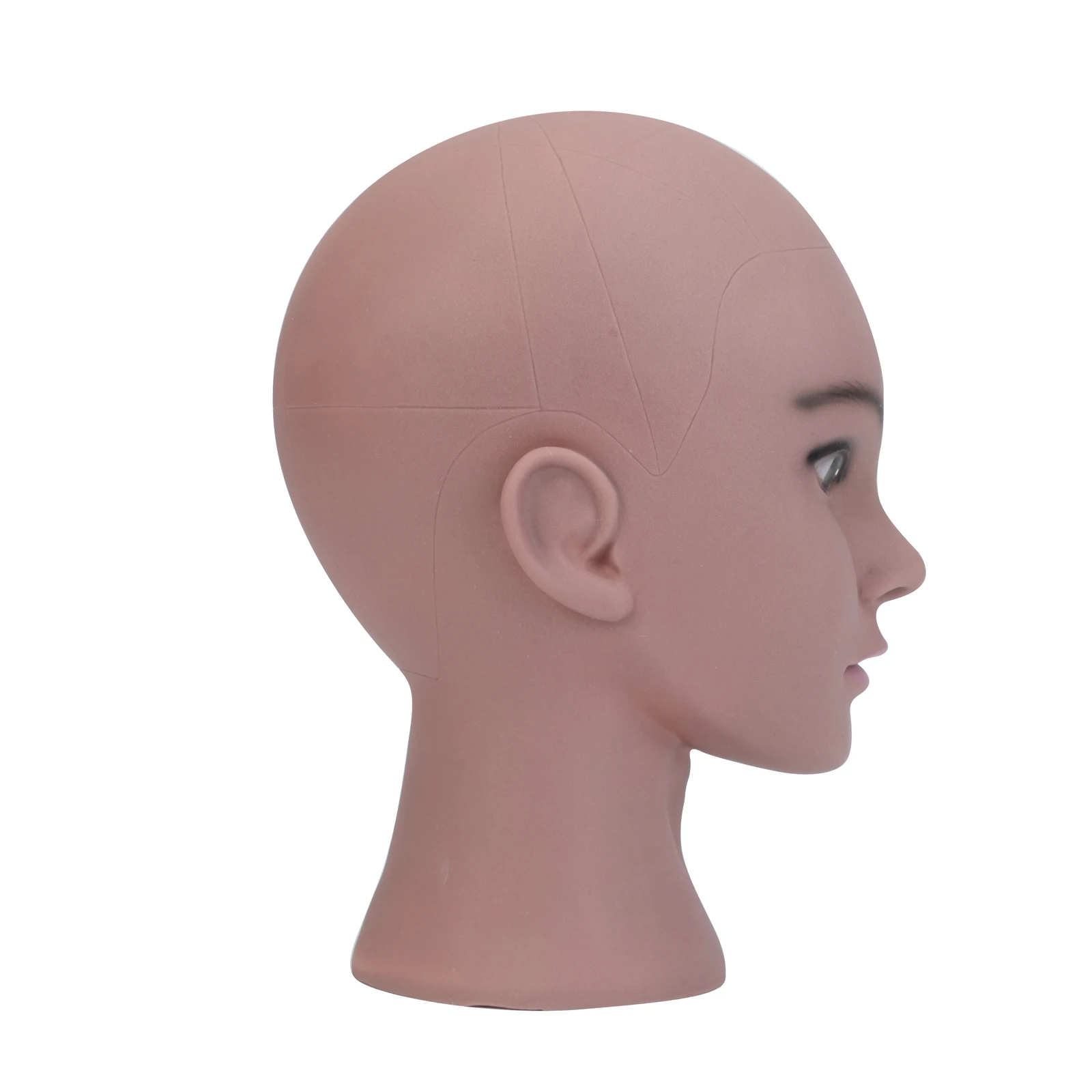 Голова-манекен для афро-манекена 20 дюймов с мини-штативом | Шиньоны и парики