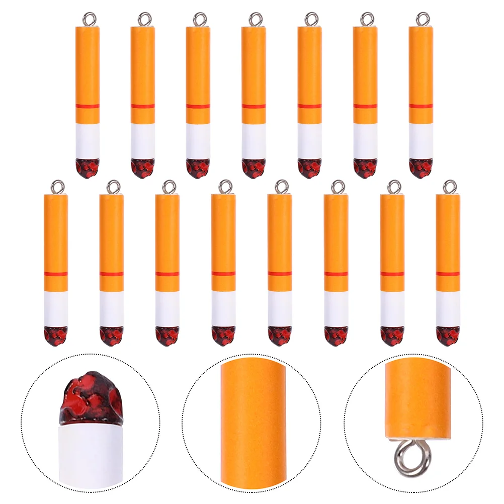 

Pcs Cigarette Butt Model Pendant Key Ring Pendant Key Chain Bag Hanging Charm