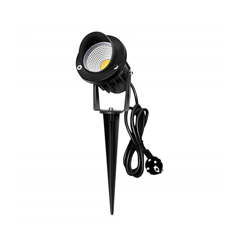 Наземные светильники для газона наружные водонепроницаемые COB двора ландшафта