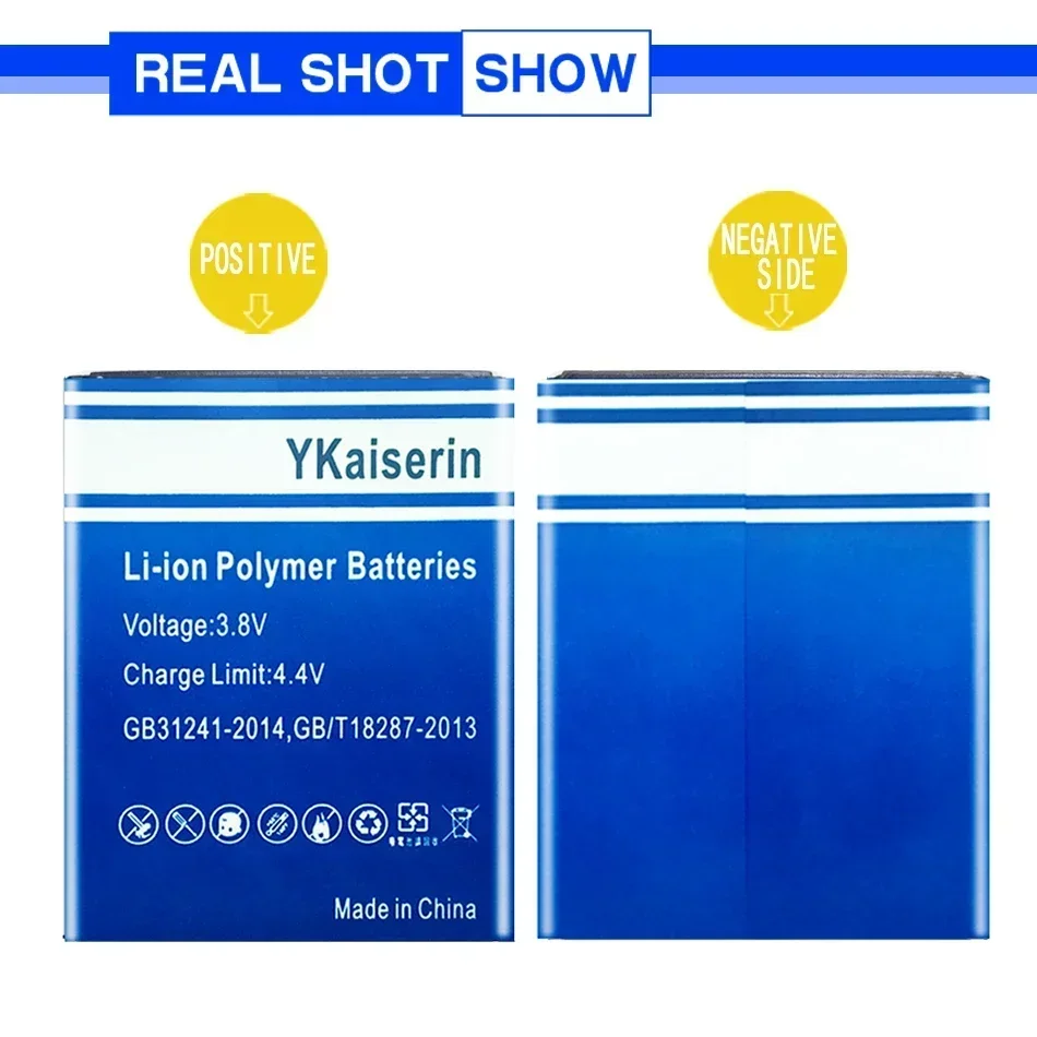 YKaiserin 3200 мАч Аккумулятор CAB 3120000 C1 CAB23A0000C1 для Alcatel One Touch 768 OT800 OT710 OT880A OT888A OT-710D OT-768T