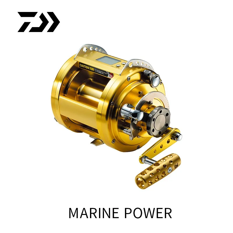 Катушка рыболовная DAIWA MARINEPOWER 3000, 24 В, 1,7: 1, 90 кг