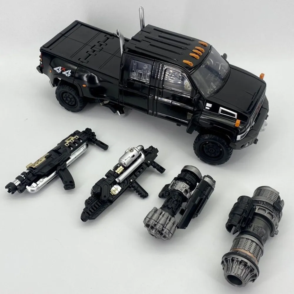 Фото В наличии: Трансформер Weijiang Black Apple Ironhide M06 M-06, игрушка-трансформер MPM06, увеличенная фигурка-трансформер, коллекционные подарки №4