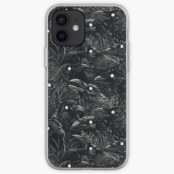 Raven Pattern 2 Iphone Tough Case  Phone Case Customizable for iPhone 11 12 13 14 Pro Max Mini X XS XR Max 6 6S 7 8 Plus